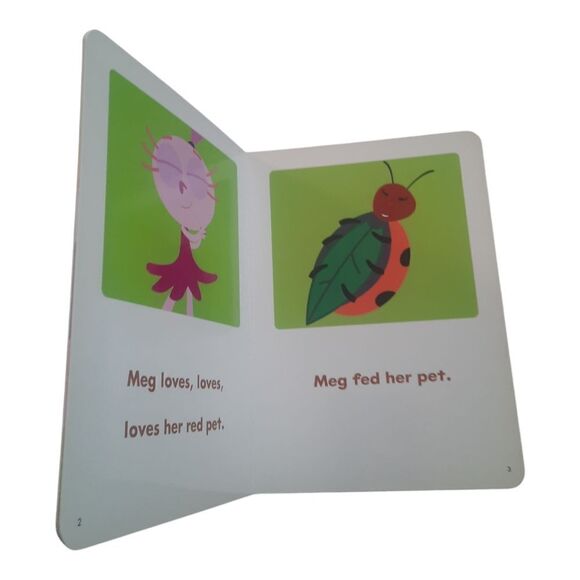 Leapfrog Tag Junior Meg's Pet Short E Vowel Book - Picture 2 of 2
